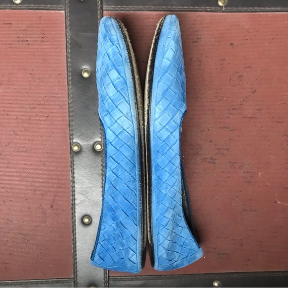 🐬 Bottega Veneta Intrecciato Weave leather suede loafers - Picture 2 of 10